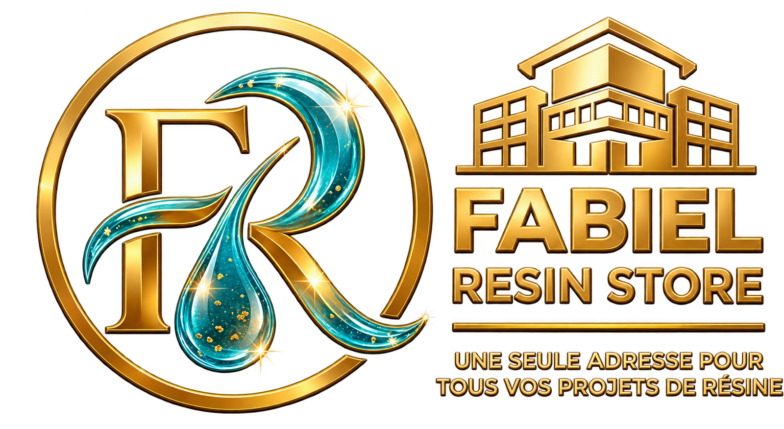 fabiel resin store logo transparent